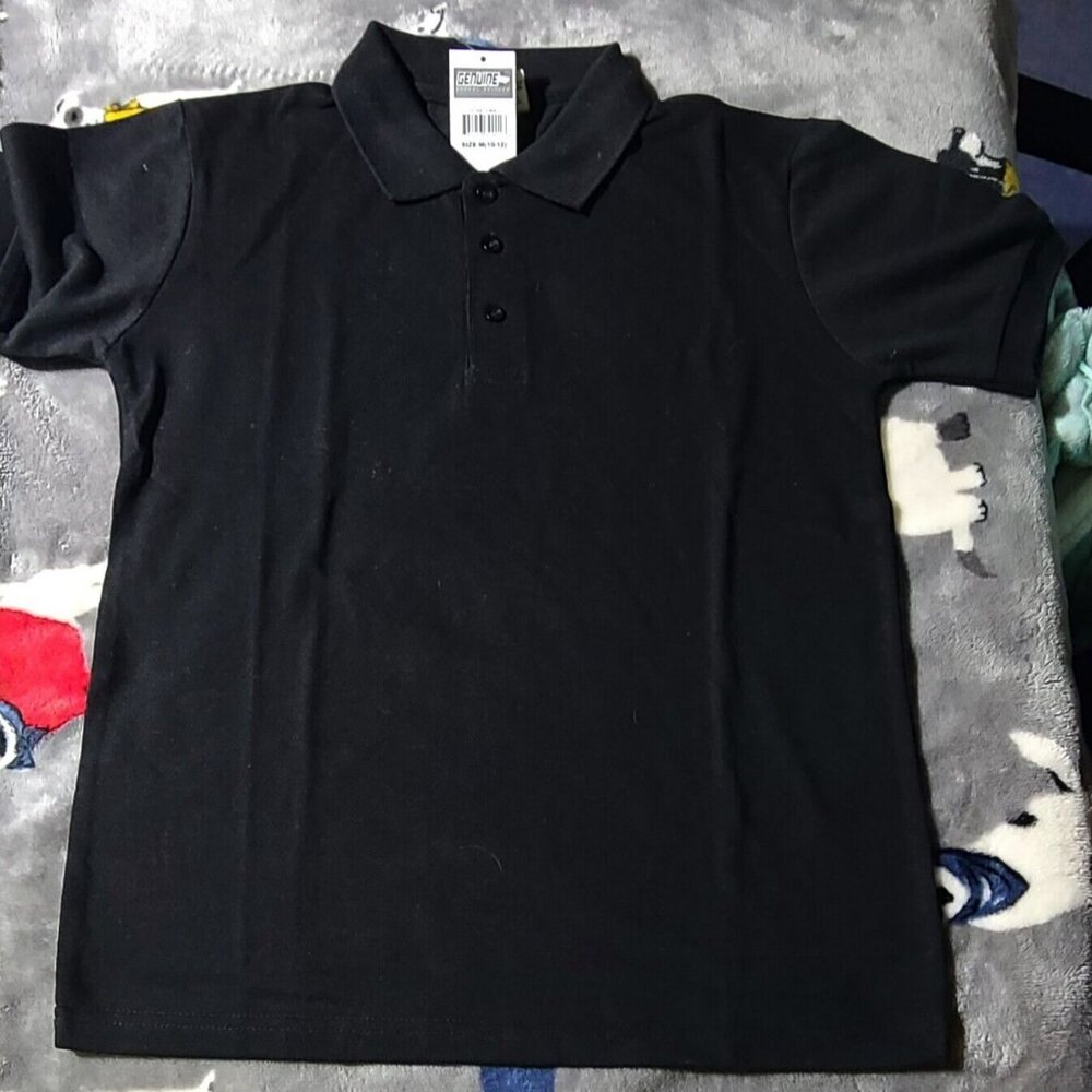 Genuine- Kids Size M10/12 Polo Shirt - (New with Tags)